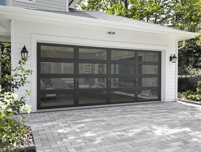 Wilton Garage Door Repair design specialist presenting custom garage door options to Wilton homeowner