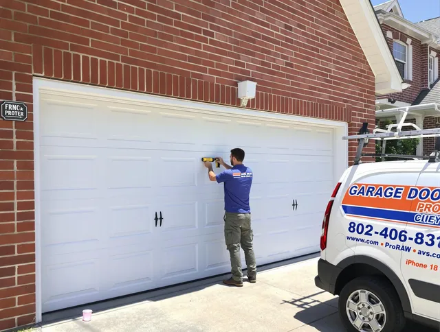 Local garage door repair service by Wilton Garage Door Repair in Wilton