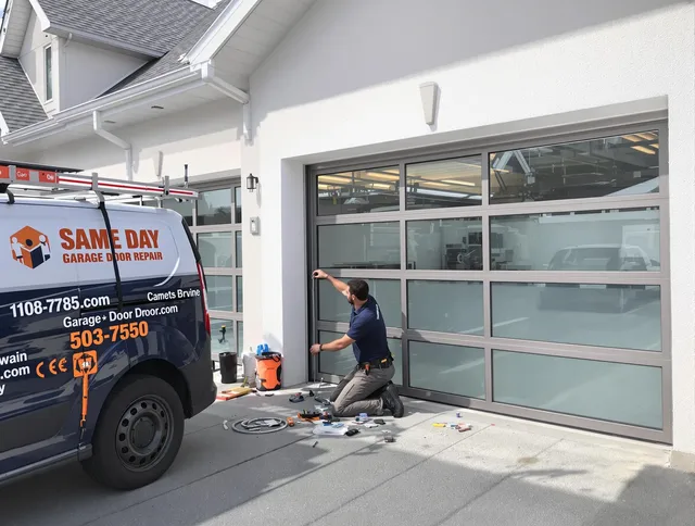 Same-day garage door repair service by Wilton Garage Door Repair in Wilton